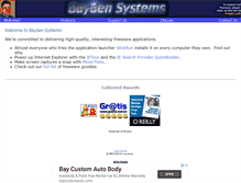 Tablet Screenshot of bayden.com